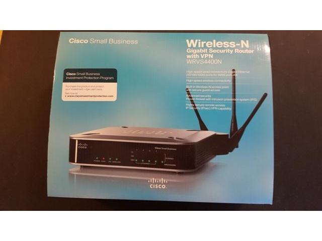 Cisco WRVS4400N Wireless-N Gigabit Security Router: VPN