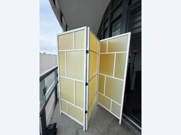 Room partition folding divider