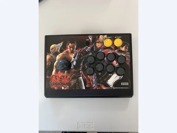 HORI Tekken 6 Wireless Fighting Stick + Original USB Receiver – PS3