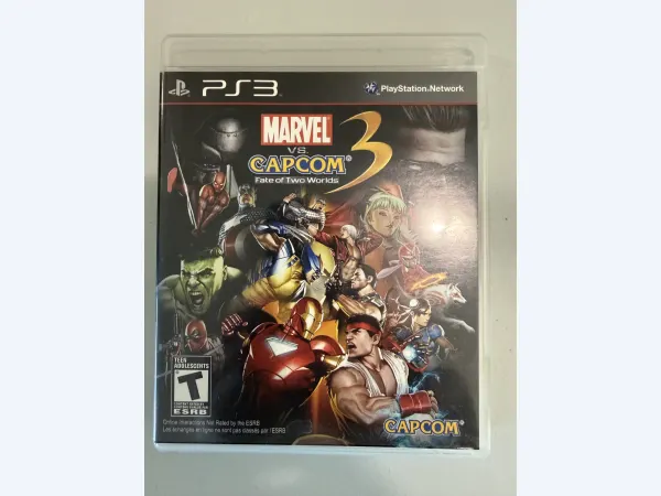 Marvel vs. Capcom 3: Fate of Two Worlds – PS3 – Used