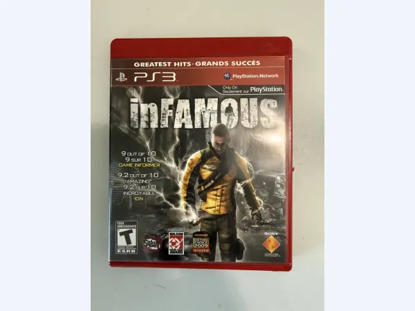 inFAMOUS – Sony PlayStation 3 PS3 – Used