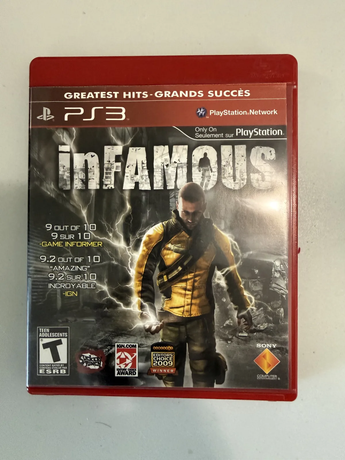inFAMOUS – Sony PlayStation 3 PS3 – Used