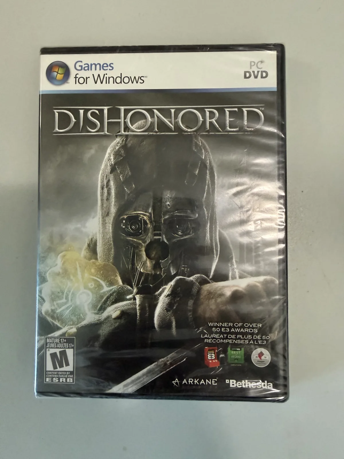 Dishonored – PC DVD – Brand New Factory Sealed