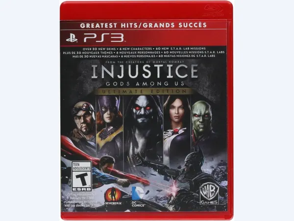 PS3 Game - Injustice Gods Among Us - Ultimate Edition