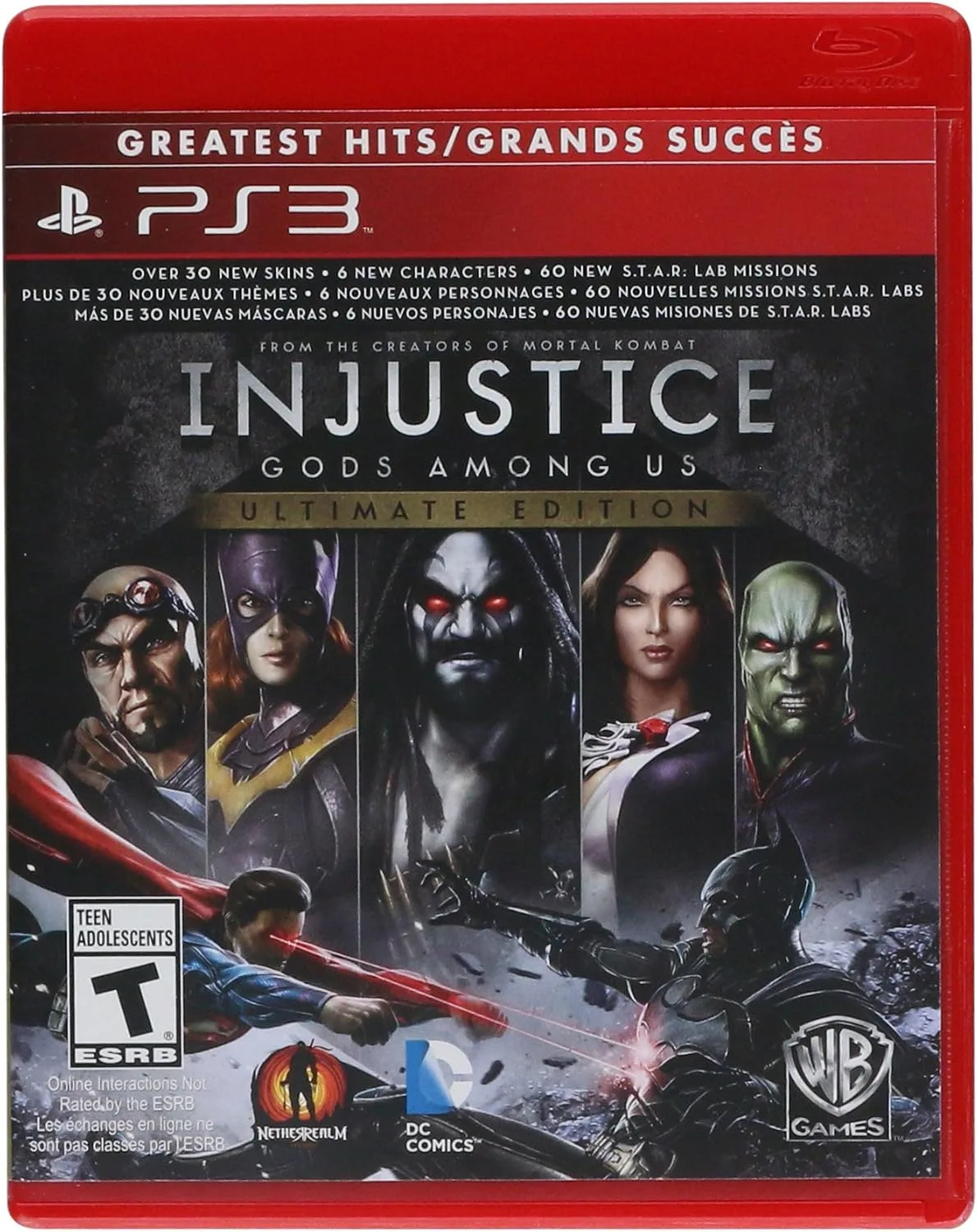 PS3 Game - Injustice Gods Among Us - Ultimate Edition