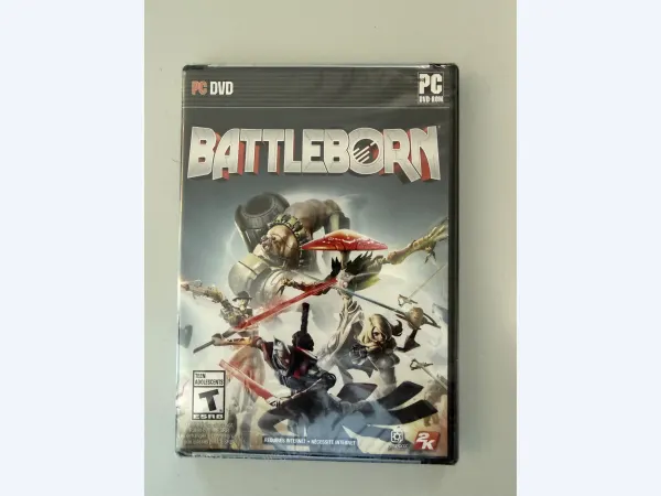 Battleborn – PC DVD – Brand New Factory Sealed – Collector Copy