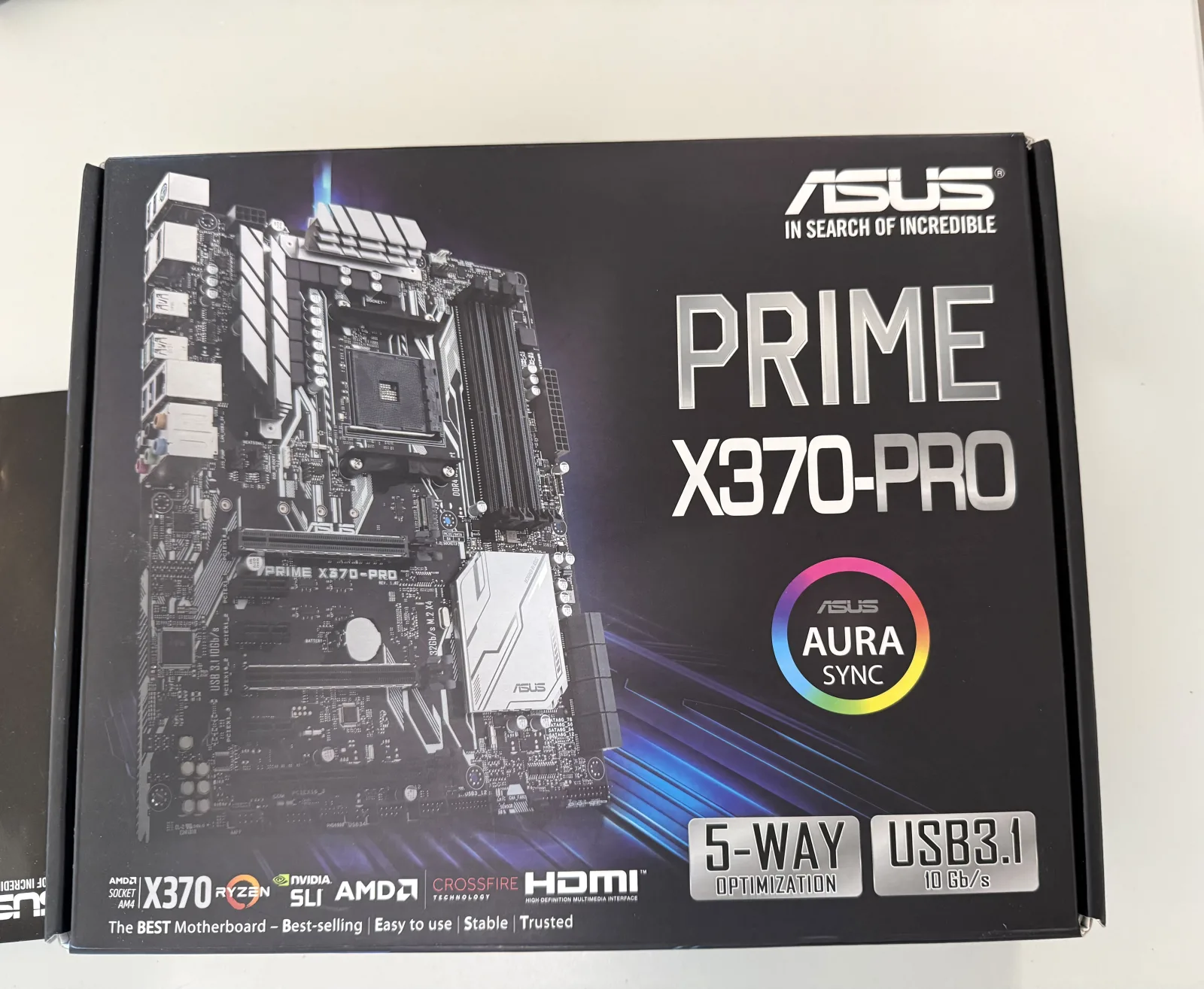 ASUS Prime X370-Pro AM4 Motherboard – For Parts or Repair